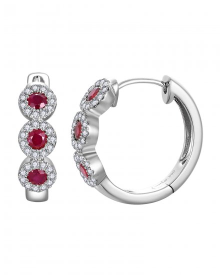 RUBY DIAMOND HUGGIES (TE2250)